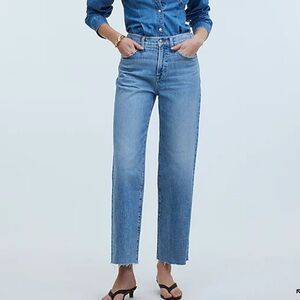 Madewell The Perfect Vintage Wide-Leg Crop Jean in Altoona Wash Size 24